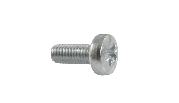 Phillips Oval head mach. screw M5x10