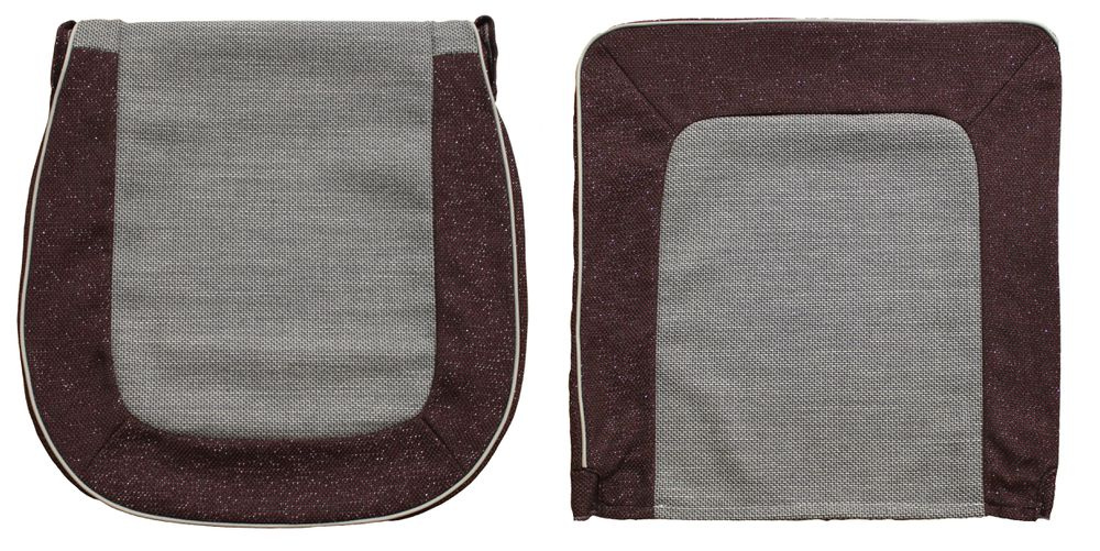 Bezug Stuhl vo 444KS-LS 56-57 rot/grau