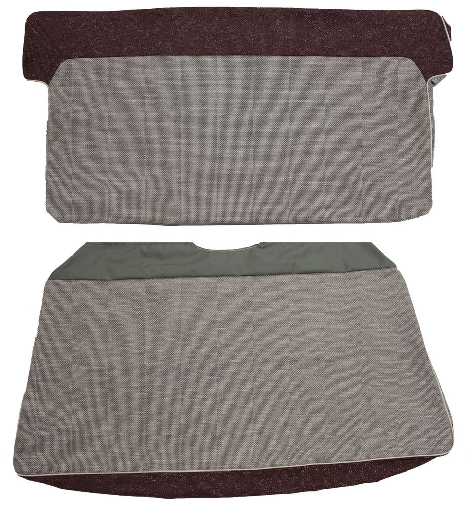 Bezug Sitz hi 444K-L 56-67 rot/grau