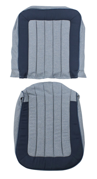 Bezug Sitz vo 444KS 56-57 grau/blau