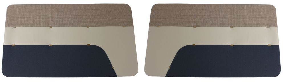 T�rverkleidung 444LS 1957 blau/grau/grau