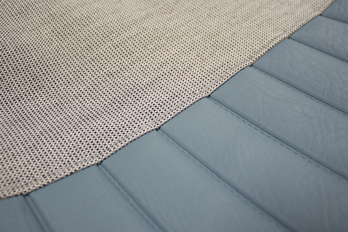 Bezug Sitz vo 544A 58-60 blau/grau