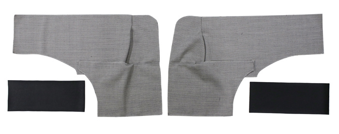 Bezug Seitenverkl hi 544A 58-60 grauschw