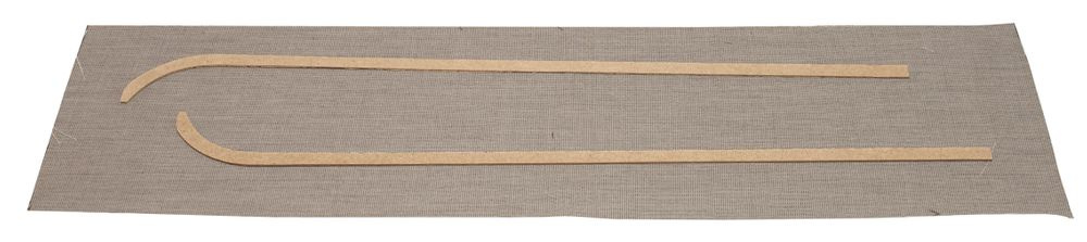 Verkleidung B-S�ule 544A 58-60 grauschwa