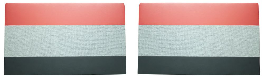 T�rverkleidung 445 58-60 rot/schwarz