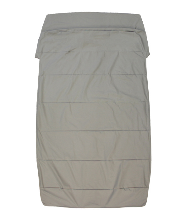 Dachhimmel 445 -57 Stoff gerauht grau