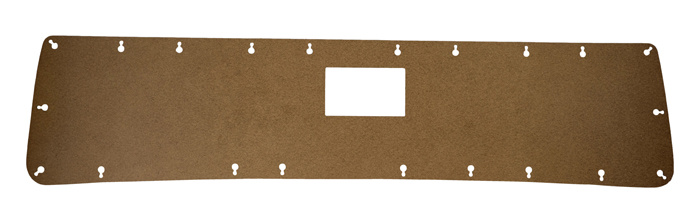 Panel tailgate 245, masonite, no upholst