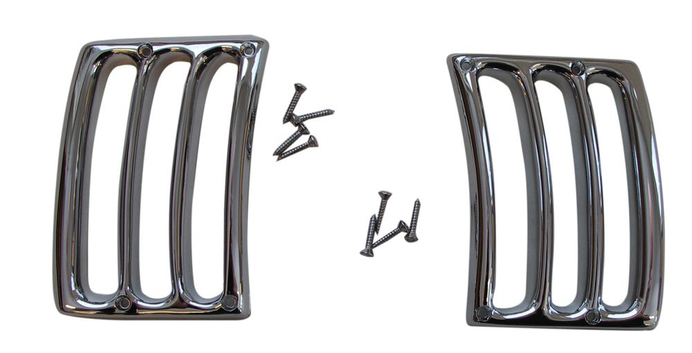 Dekor Scheinwerfergeh�use/Grill Chrom 64