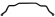Sway Bar Front Mustang 67-70 1,125 Sway Bar Front Mustang 67-70 1,125