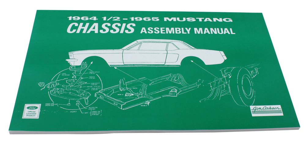 Werkstatthandbuch Chassi Mustang 64-65