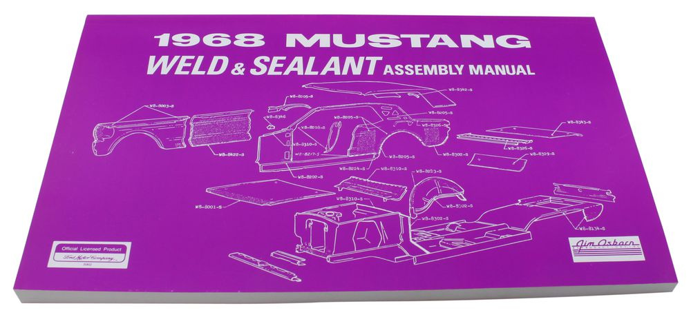 Werkstatthandbuch Schweissen Mustang 196