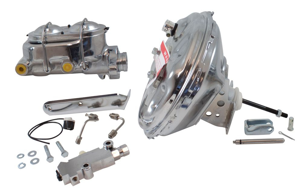 Bremskraftverst�rker 67-72 GM Chrom