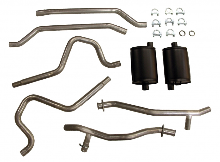 Auspuffanlage SB 64-70 doppelt