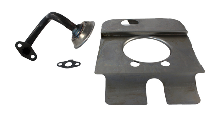 Oil Pan Baffle & Tube 302 Boss Style