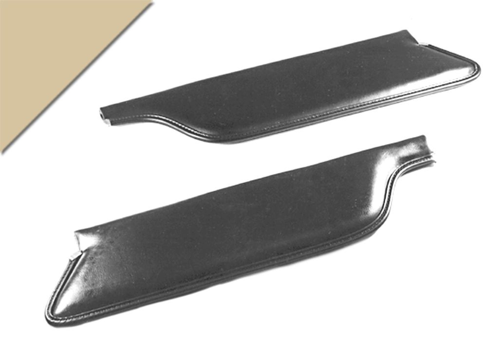 Sun visor Mustang 66 CV Parchment