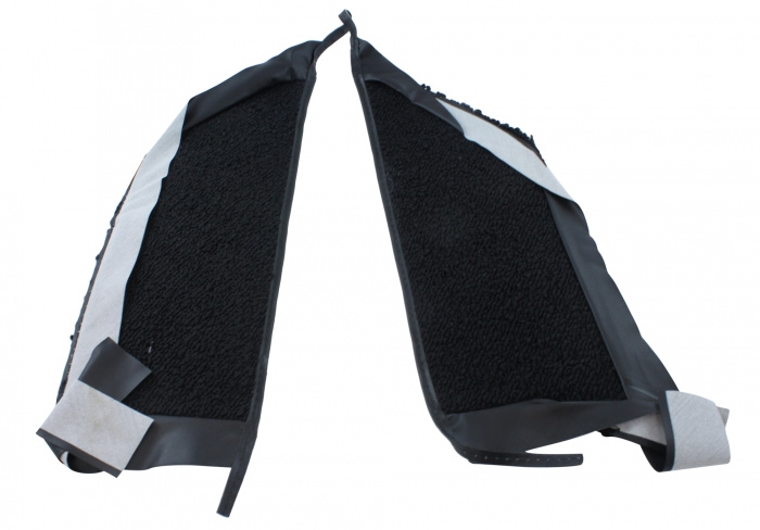 Teppich Spritzwand 65-66 CV schwarz