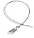 Kabel m.Feder cab 64-68 Kabel m.Feder cab 64-68