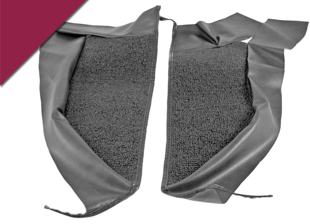 Teppich Spritzwand 66 CV dunkelrot