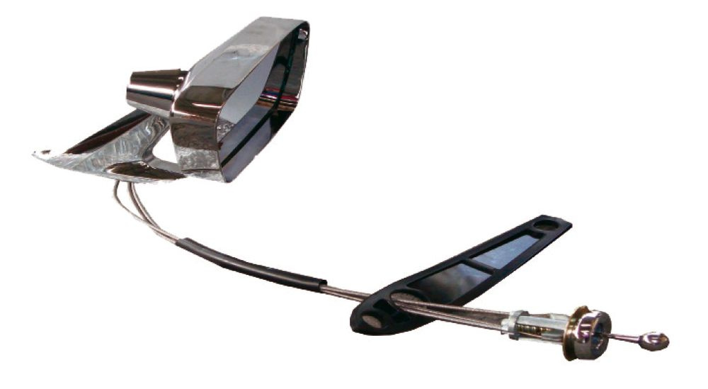 R�ckspiegel T�r 67-68 elektr. links