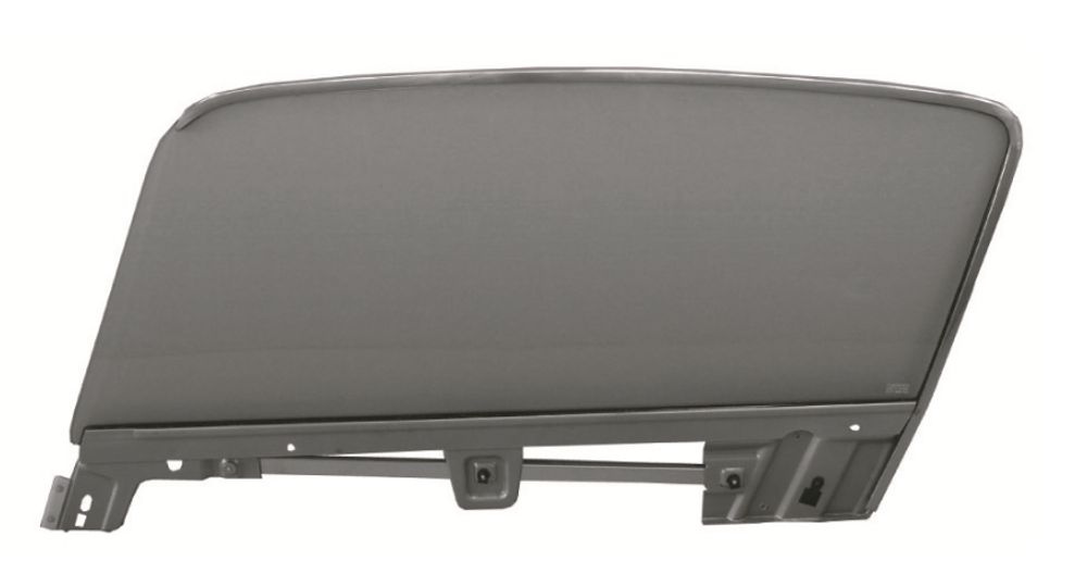 Glas T�r klar mit Rahmen & Halterung 67-