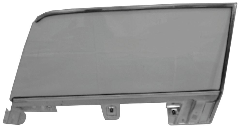 Glas T�r klar mit Rahmen & Halterung 67-