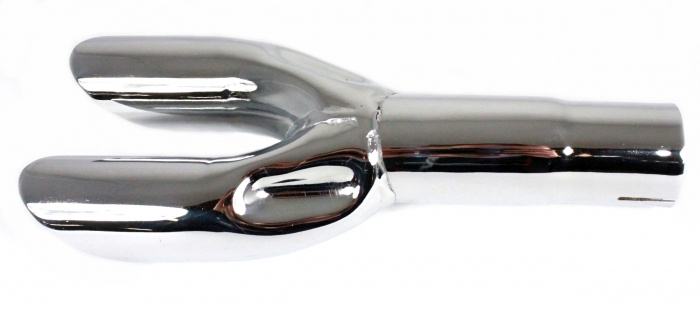 Auspuffendrohr GT 67-69 verchromt