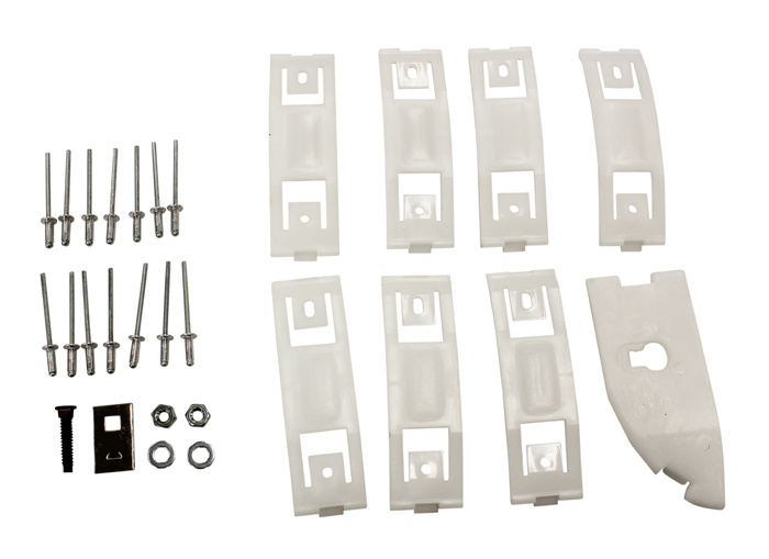 Zierleiste Schweller mit Clips 67-68 re