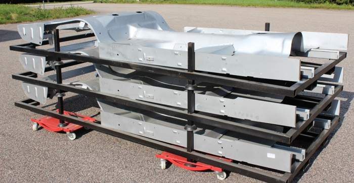 Bodenblech mit Balken 65-68 HT/FB