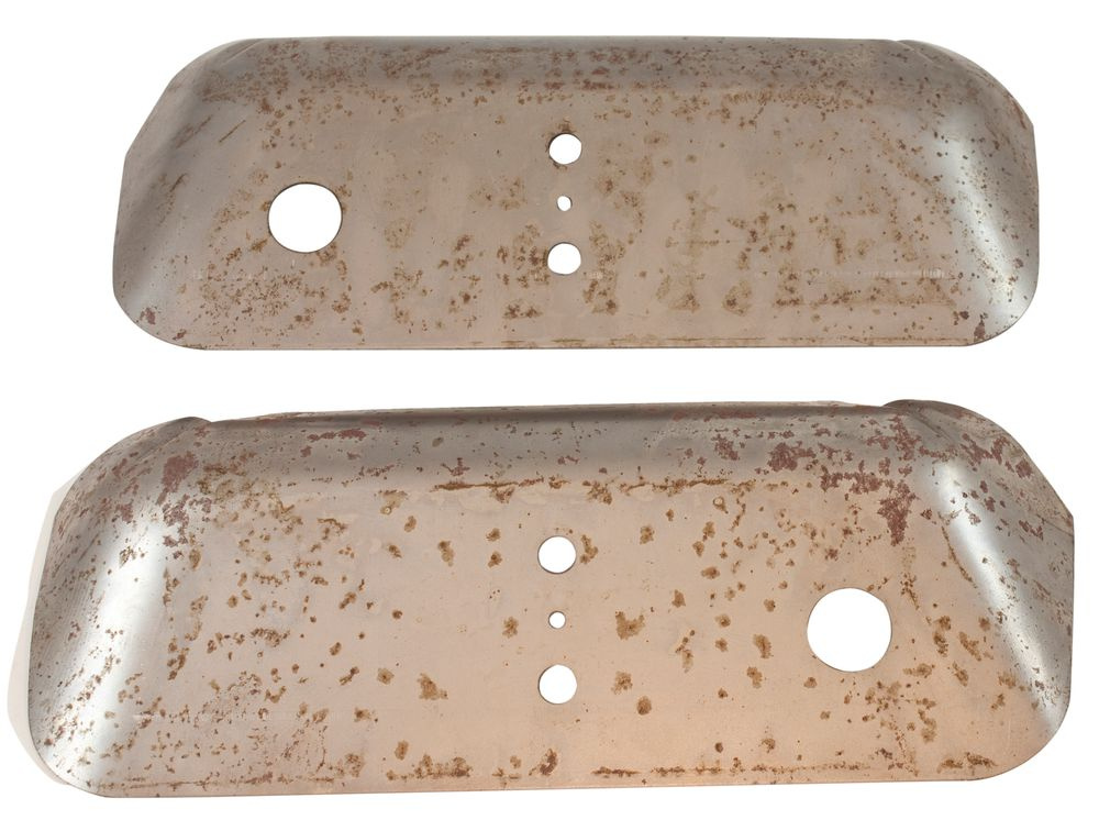 Reinforcement pan 2 x exh. 66 Mustang