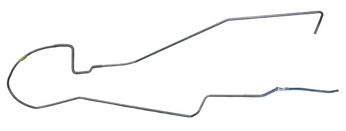 Fuel line tank-pump Cam/F-bird 67-68 3/8