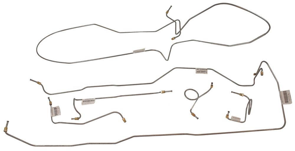 Bremsleitgssatz 65 Scheibe Doppelauspuff