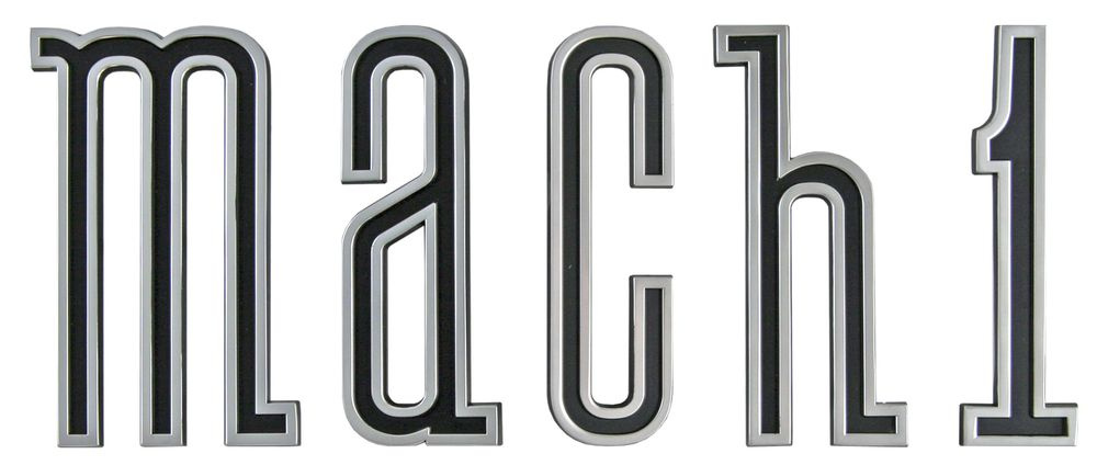 Emblem MACH1 vord Kotfl�gel 70