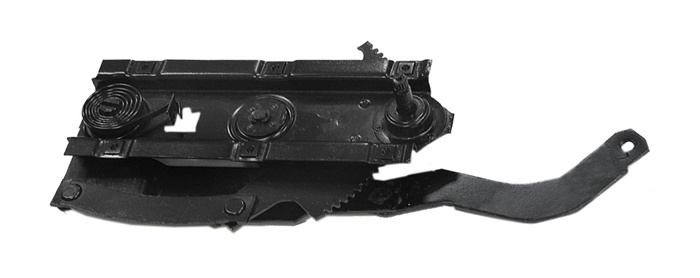 Quarter window regulator Must.71-73 LH