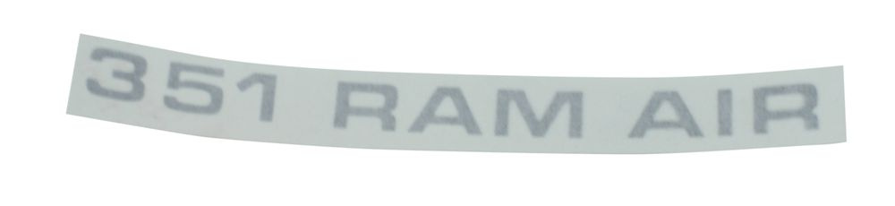 Dekal scoop 351 Ram Air 71-72 silber