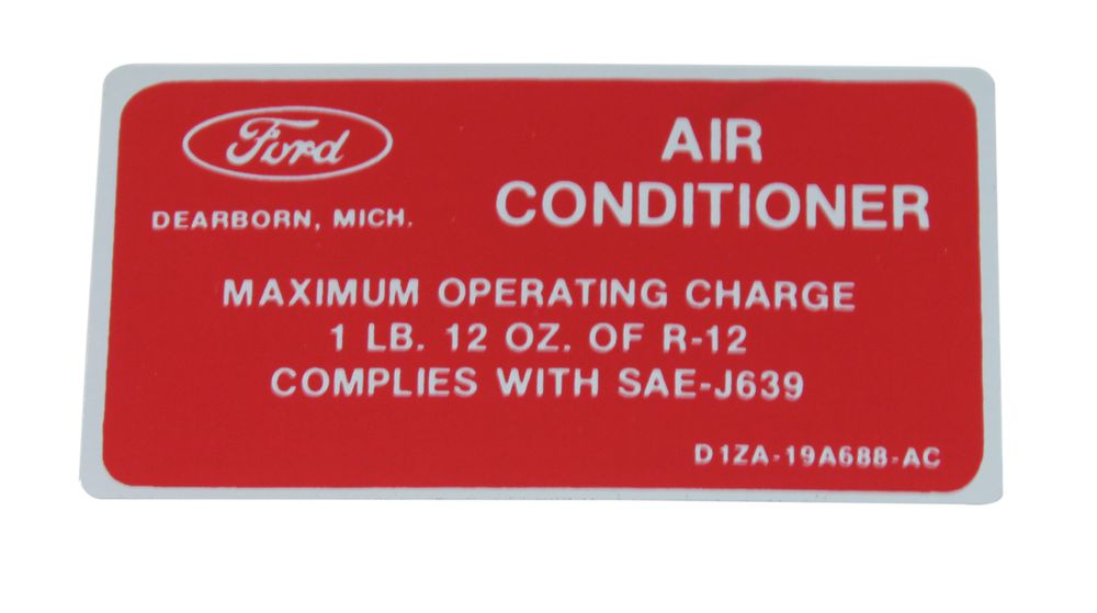 Dekal Ford Klimaanlage