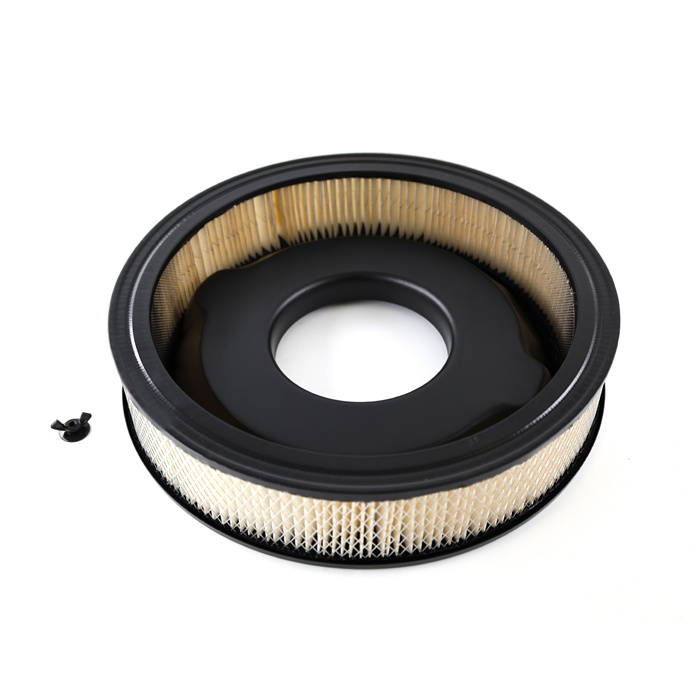 Luftfilter V8 schwarz, Edelbrock 14