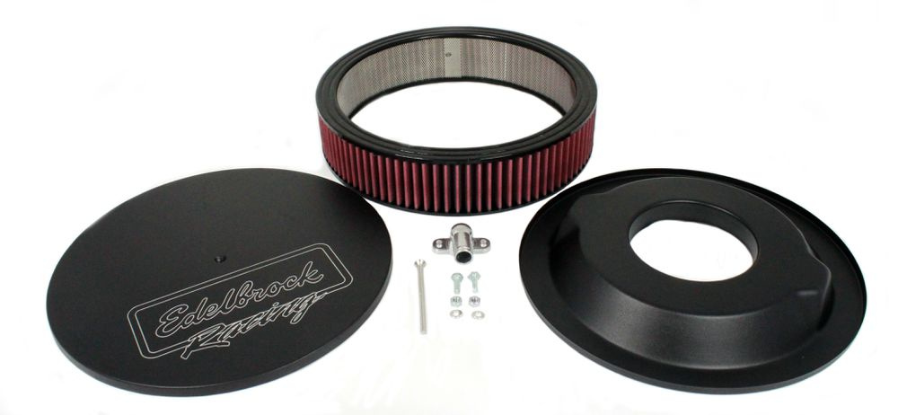 Luftfilter Edelbrock Victor schwarz