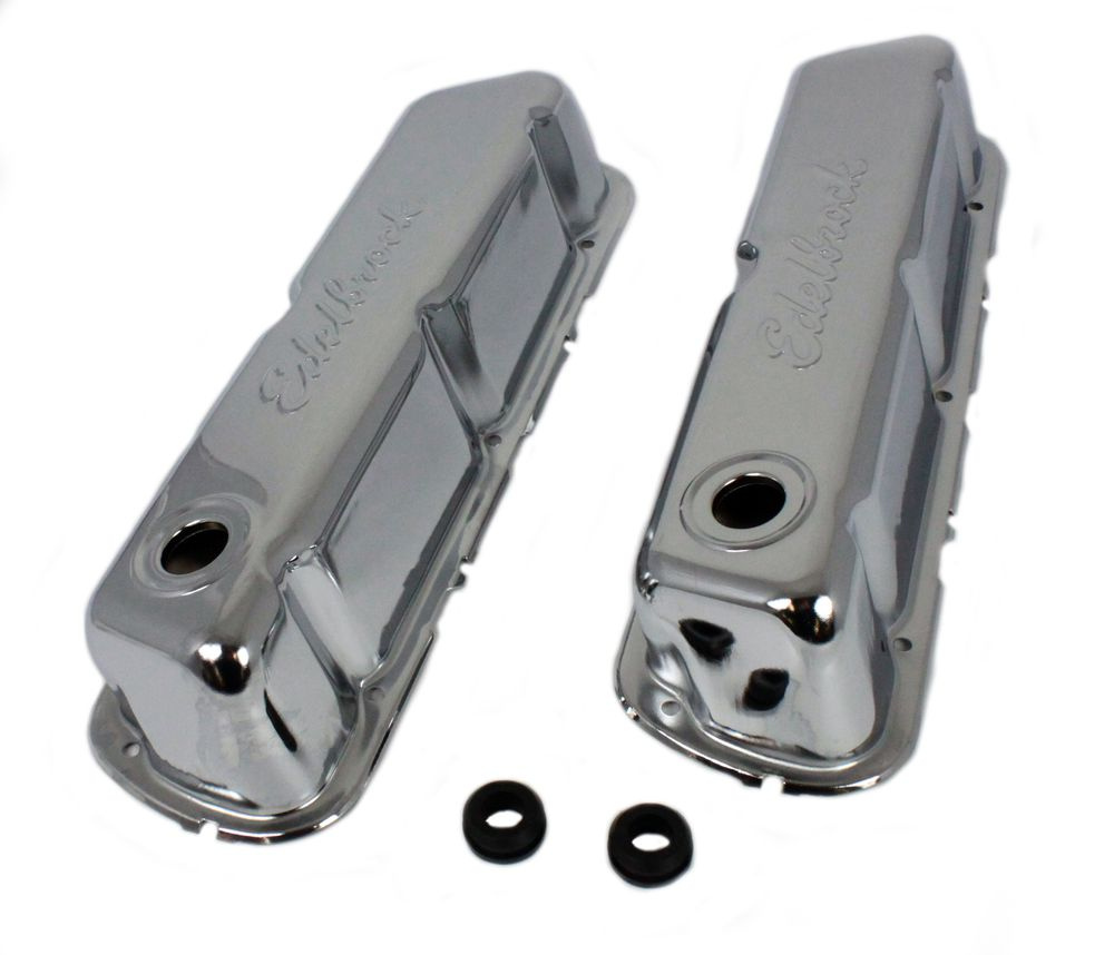 Ventildeckel Edelbrock Chrom