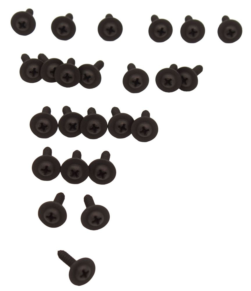 Fastener kit Ram Air plenum 71-73