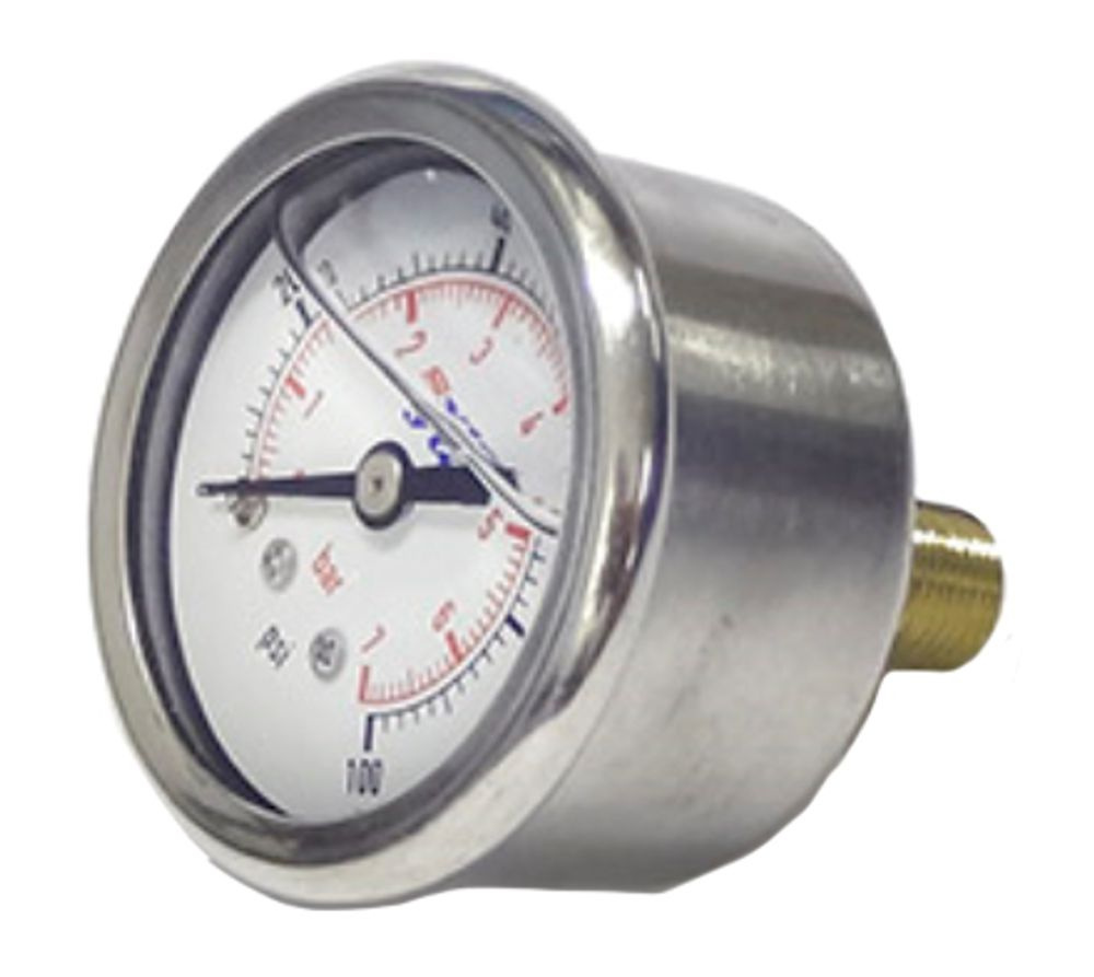 Manometer grad. 0-15psi 0-1kg