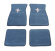 Teppich Zubehr 64-73 Tex m Logo blau