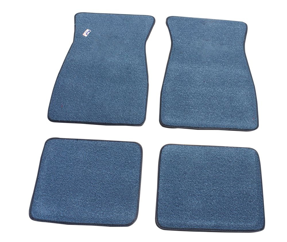 Teppich Zubeh�r 64-65 Tex o Logo blau
