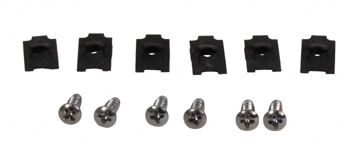 Fastening Kit Headlamp Bezels Camaro 69