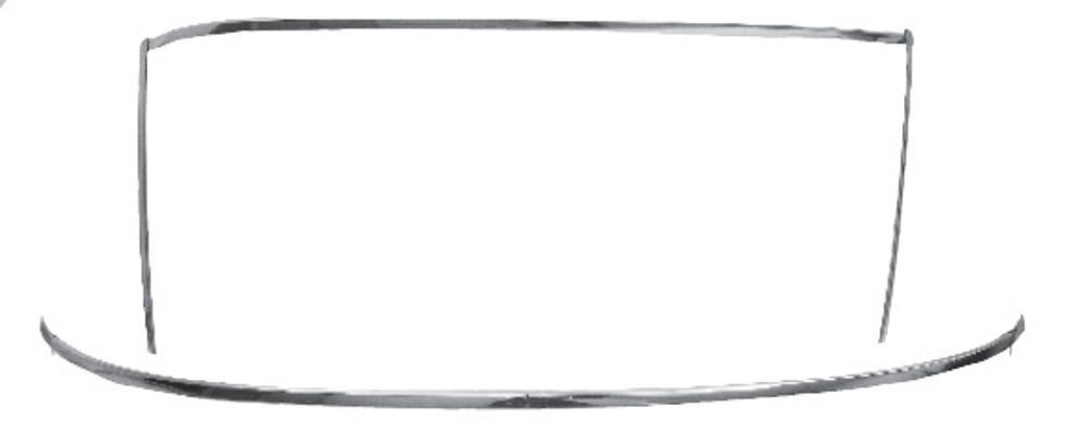 Frt window mold.Camar/F-bird 67-9 CP-5pc