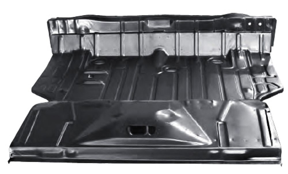 Trunk floor w.rear panel Chevelle 71-72