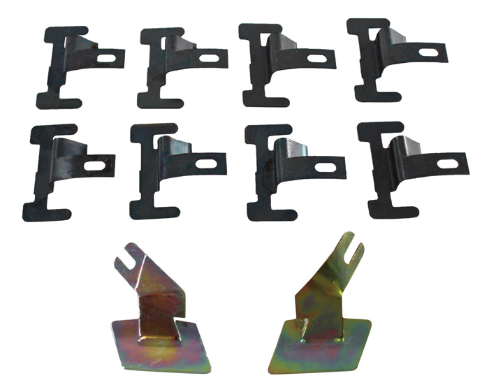 WINDSHIELD MLDG LOWER CLIP SET ,CAMARO/F