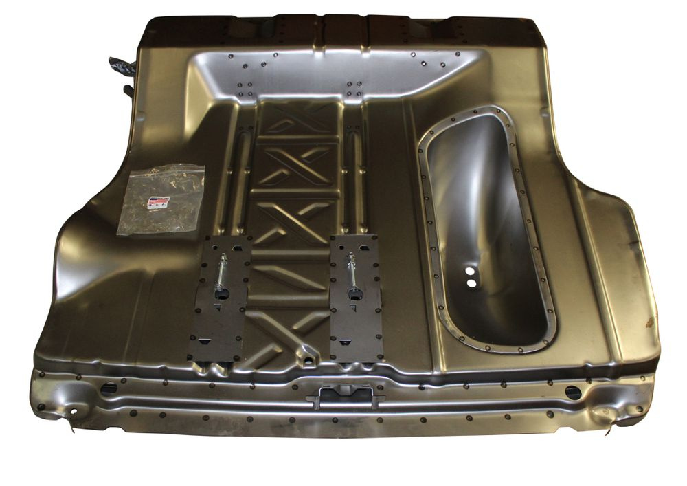 Trunk floor Chevy 55-57 w.spare wheel