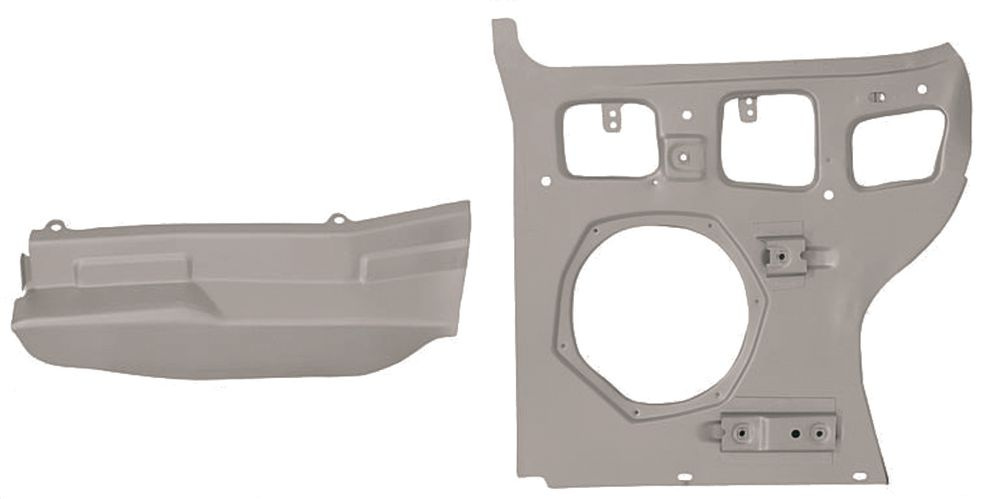 Pillar/kick panel inner Mustang 69-70 LH