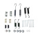 Montagesatz Bremsbacken GM vo Montagesatz Bremsbacken GM vo