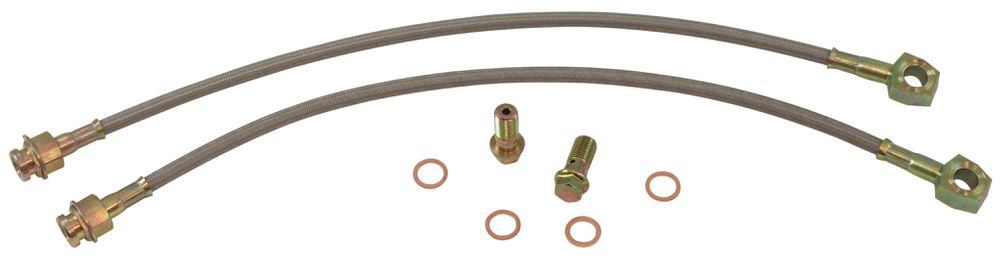 Bremsschlauch GM, braided 18x7/16